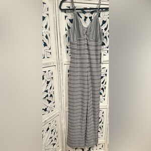 ALI & JAY black & white Geometric Pattern Jumpsuit size S NWT